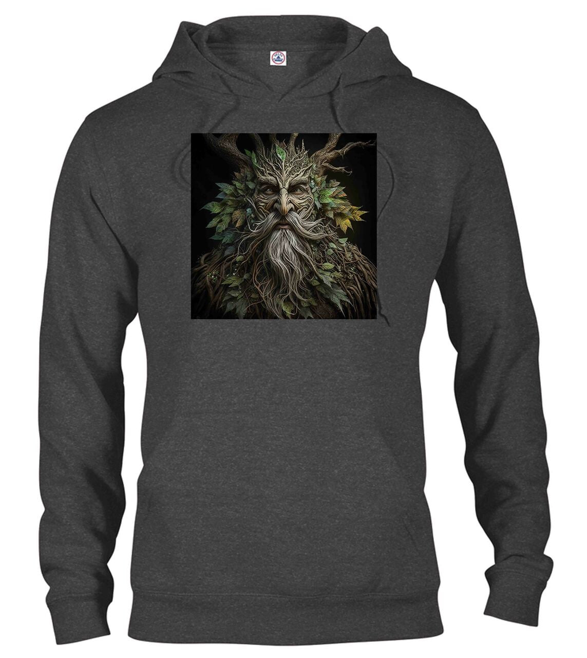 Charcoal Forest Lord Fantasy Hoodie
