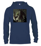 Navy Forest Lord in Battle Fantasy Hoodie