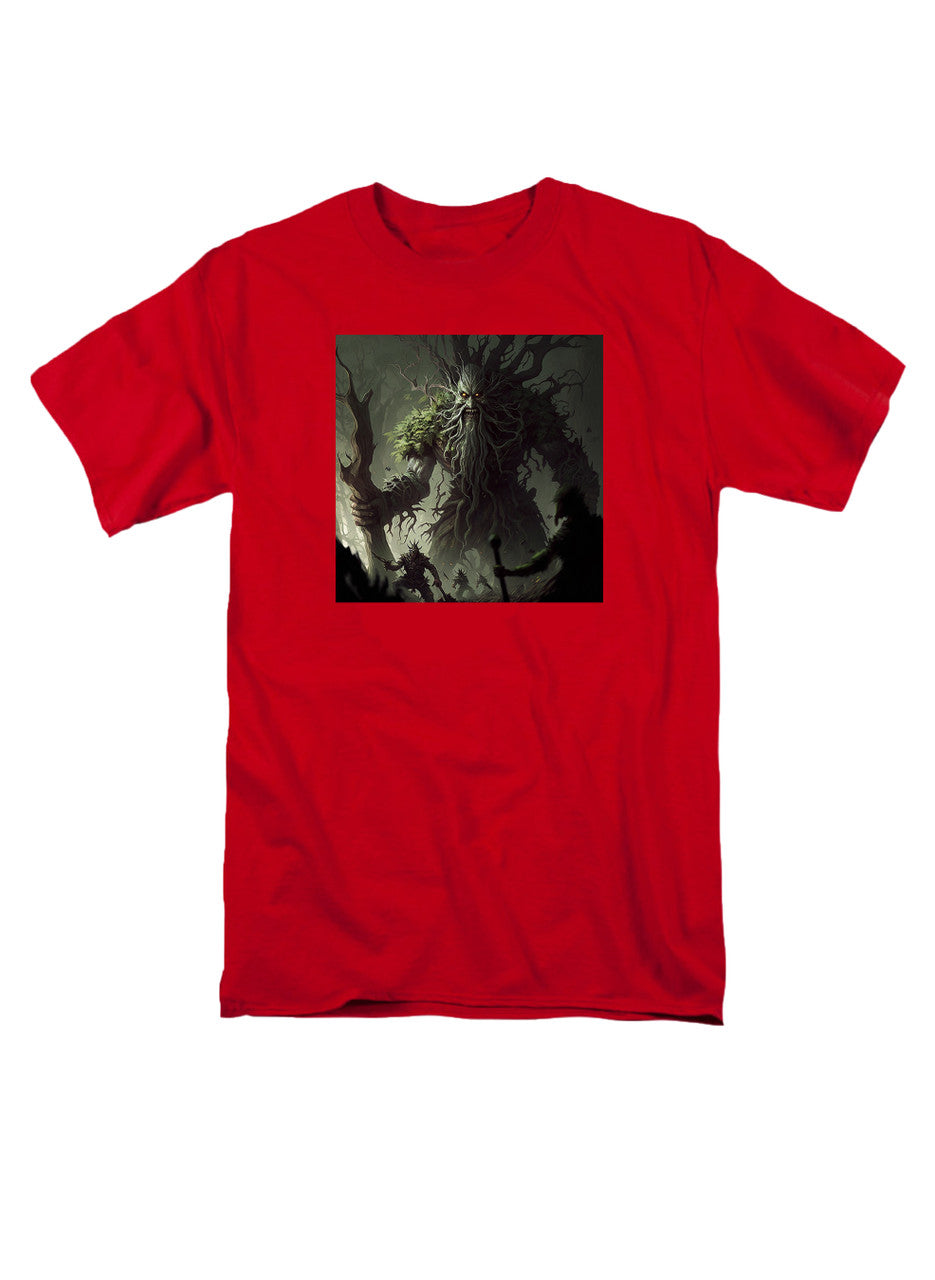 Red Forest Lord in Battle Fantasy T-Shirt