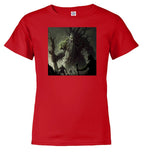 Red Forest Lord in Battle Fantasy Youth/Toddler T-Shirt