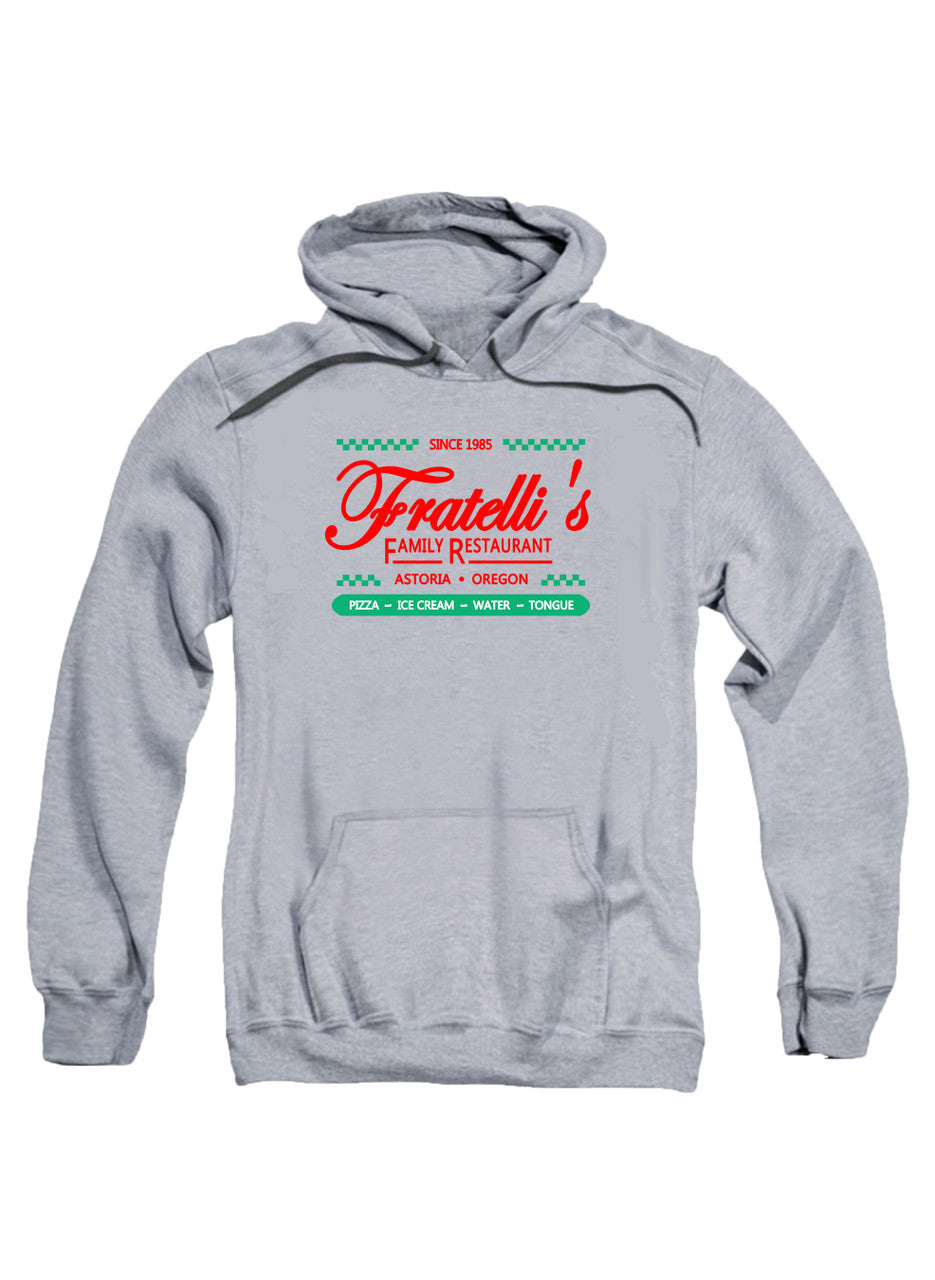 Gray Fratelli's Family Restaurant Hoodie