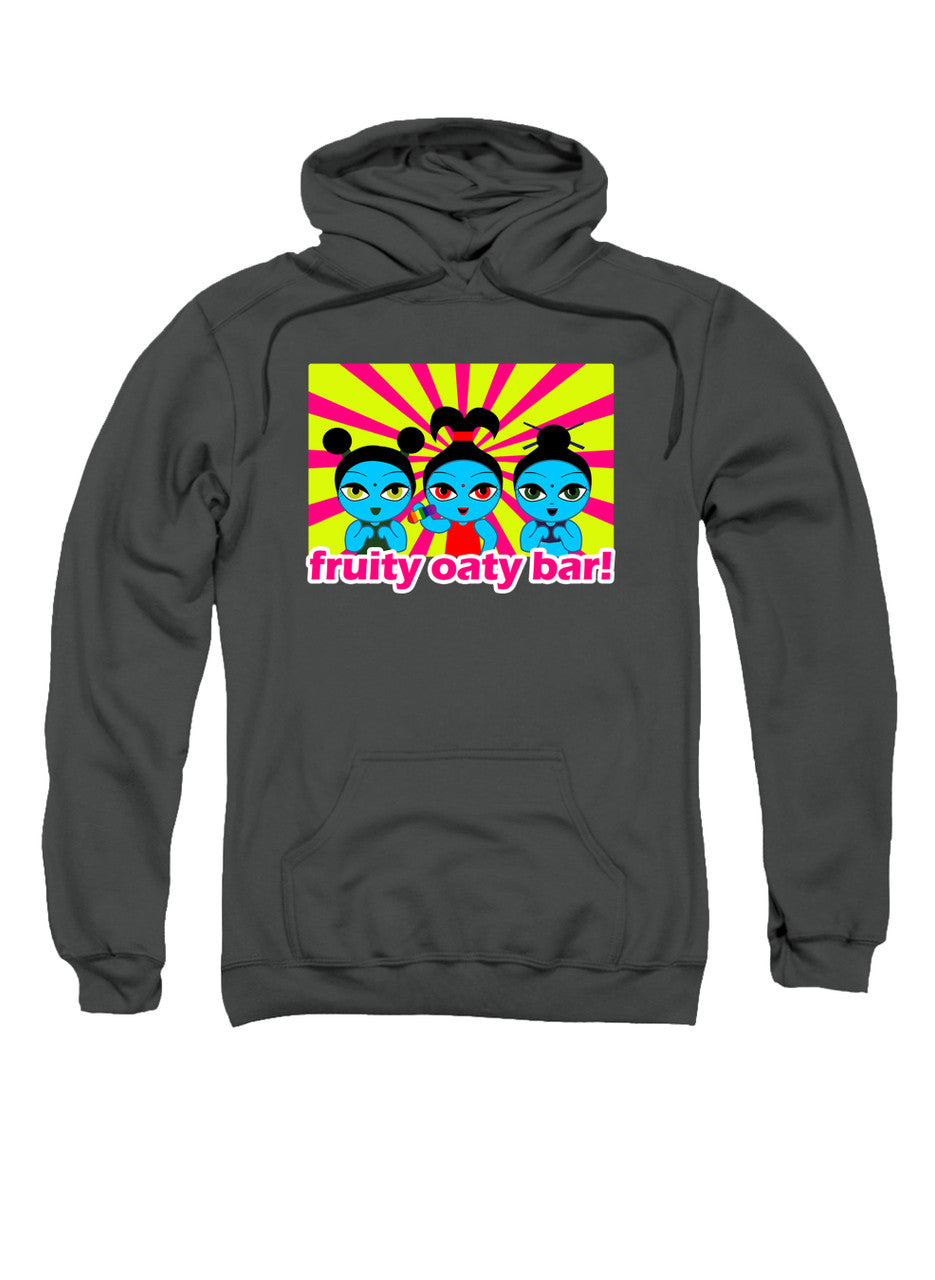 Charcoal Fruity Oaty Bar Logo Hoodie
