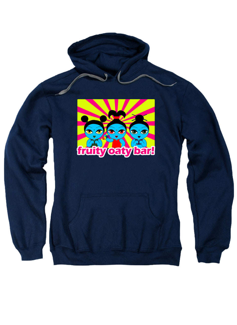 Navy Fruity Oaty Bar Logo Hoodie