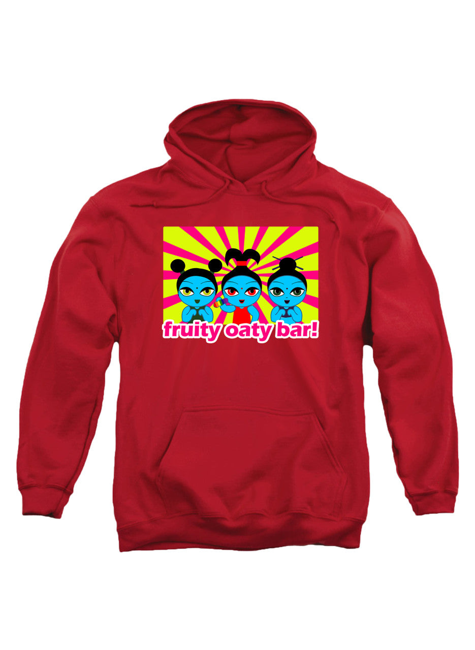 Red Fruity Oaty Bar Logo Hoodie