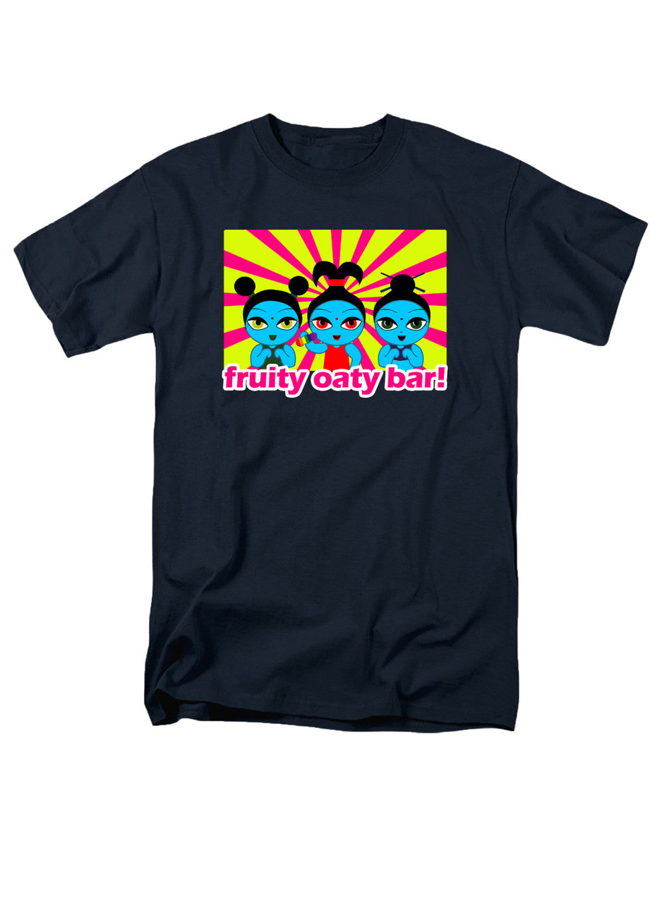 Navy Fruity Oaty Bar Logo T-Shirt