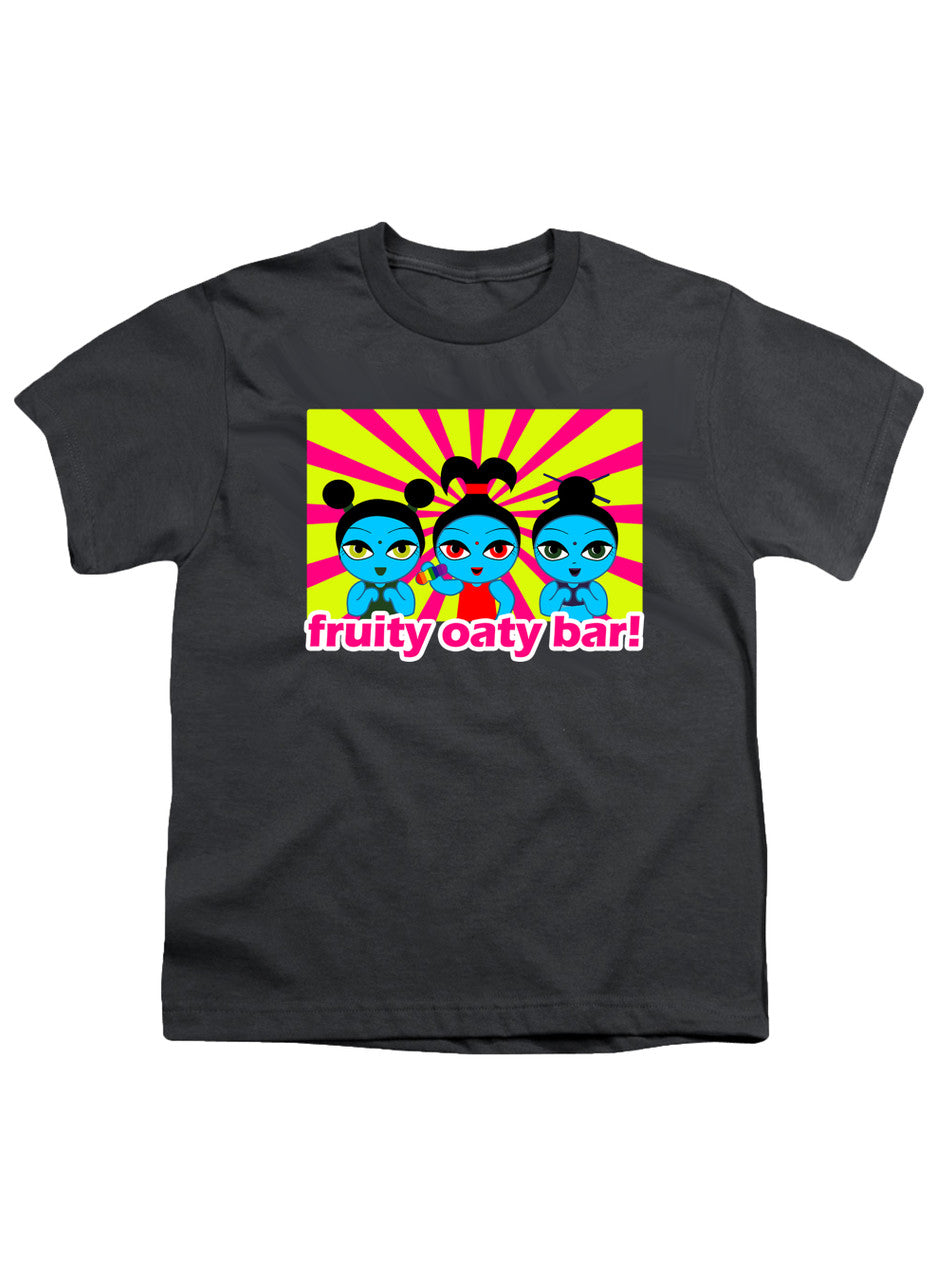 Charcoal Fruity Oaty Bar Logo Youth/Toddler T-Shirt
