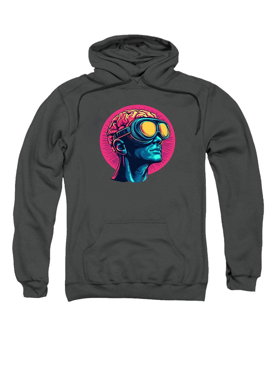 Charcoal Future Thought Hoodie