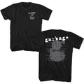 Black Garbage t-shirt featuring Garbage 1 Crush Lyrics design