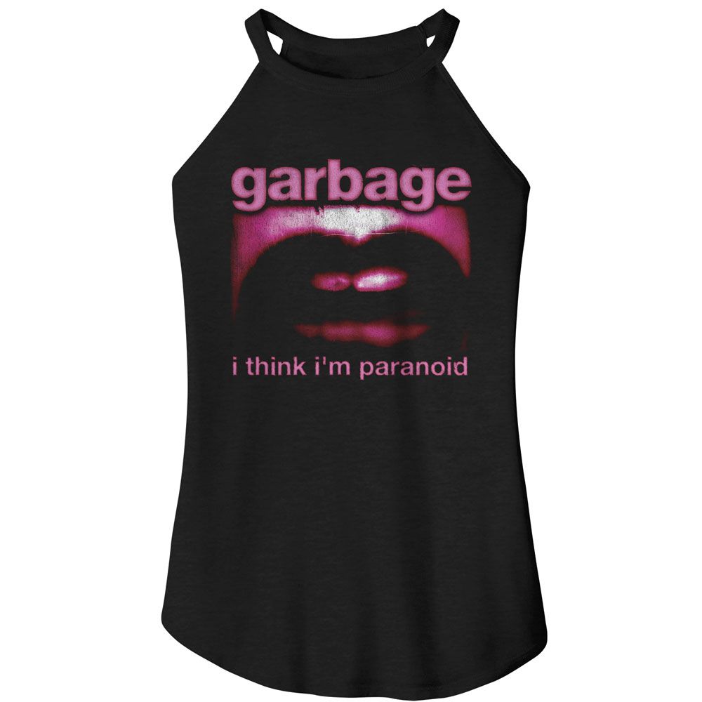Garbage Ladies Rocker Tank - Paranoid Mouth