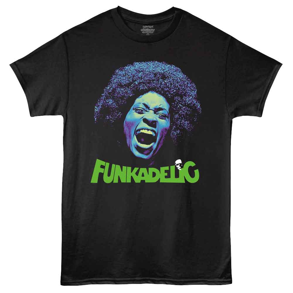 Black George Clinton t-shirt featuring George Clinton Cooltone Funkadelic design