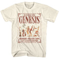 Natural Genesis t-shirt featuring Genesis An Evening With Poster design