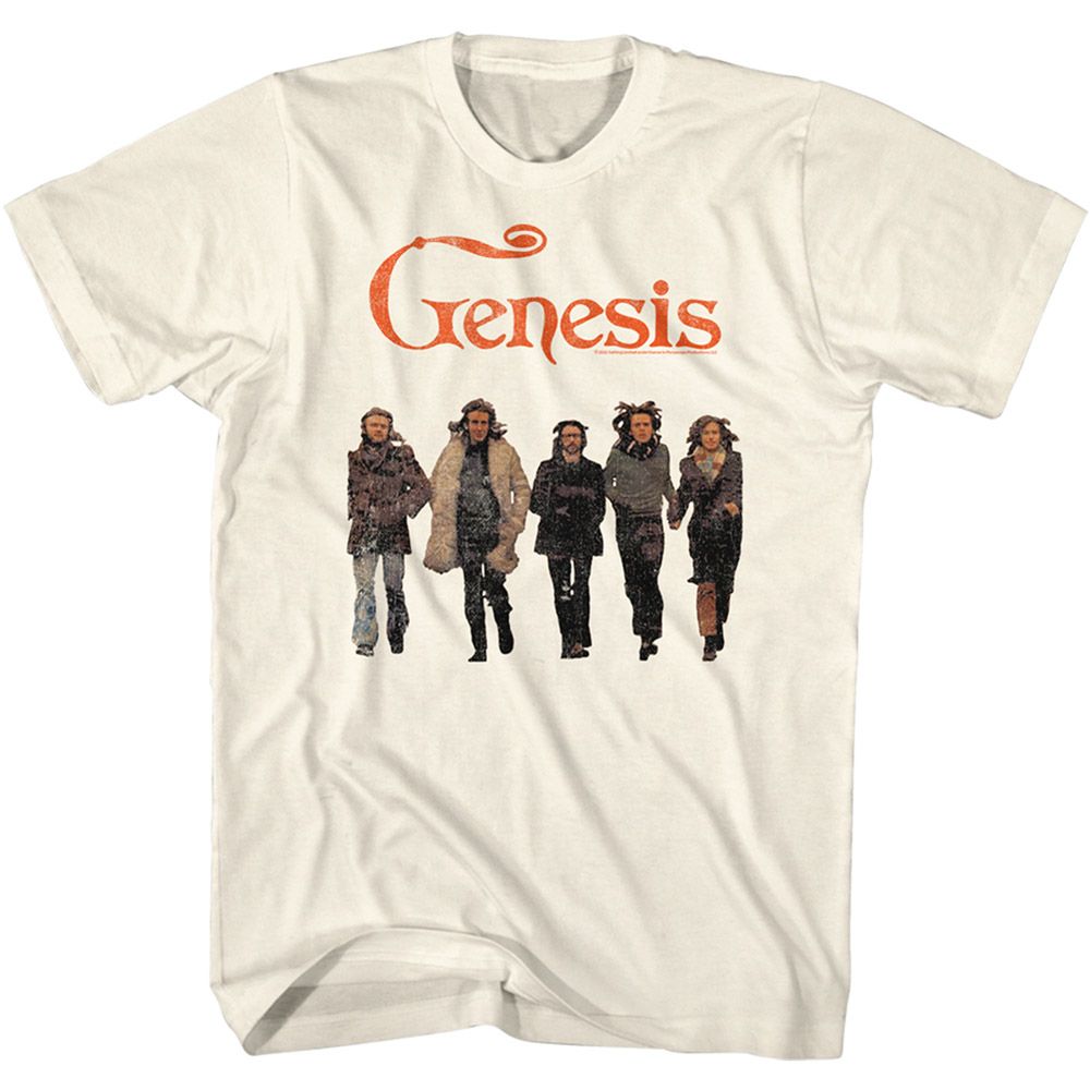Natural Genesis t-shirt featuring Genesis Band photo design