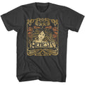 Smoke gray Genesis t-shirt featuring Genesis Art Nouveau Style design