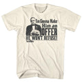 Natural The Godfather t-shirt featuring The Godfather An Offer design