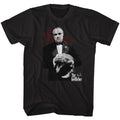 Black The Godfather t-shirt featuring The Godfather Contemplation design