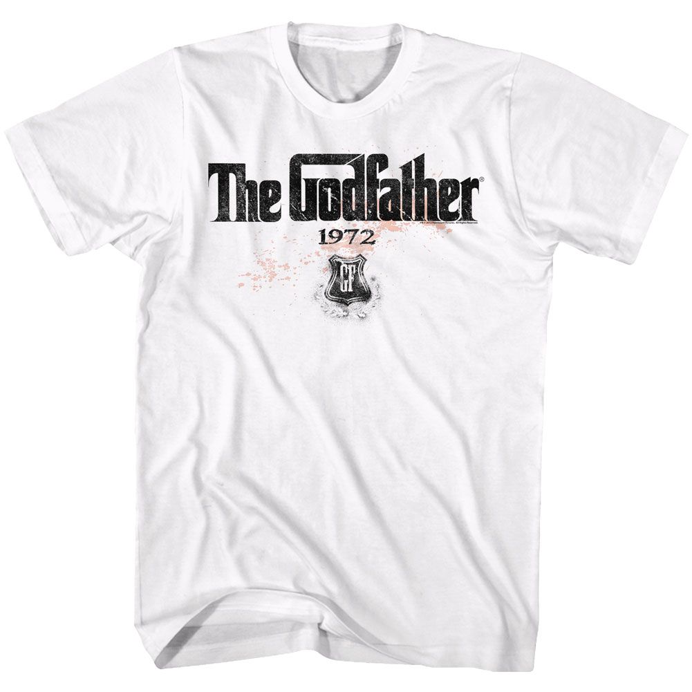 White The Godfather t-shirt featuring The Godfather 1972 design