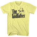 Yellow heather The Godfather t-shirt featuring The Godfather Logo design