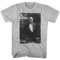 Gray heather The Godfather t-shirt featuring The Godfather The Don design
