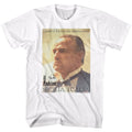 White The Godfather t-shirt featuring The Godfather Poster design