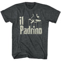 Black heather The Godfather t-shirt featuring The Godfather Il design