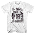 White The Godfather t-shirt featuring The Godfather Swirleh design