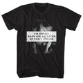 Black The Godfather t-shirt featuring The Godfather Make Him An Offer design