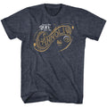 Navy heather The Godfather t-shirt featuring The Godfather Take The Cannoli design