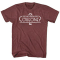 Vintage maroon heather The Godfather t-shirt featuring The Godfather Fool A Corleone design