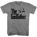 Graphite Heather The Godfather t-shirt featuring a Don Corleone (graphite) design