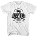 White The Godfather t-shirt featuring a Genco Pura Olive Oil design