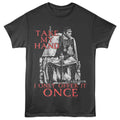 Smoke gray Gladiator t-shirt featuring Gladiator Take My Hand design