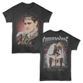 Smoke gray Gladiator t-shirt featuring Gladiator Commodus front and back design