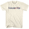 Natural Golden Tee t-shirt featuring Golden Tee GT Fore Logo design