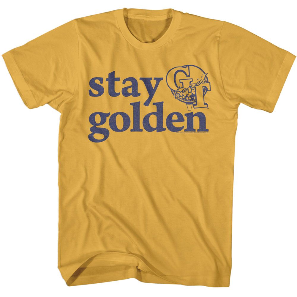Ginger Golden Tee t-shirt featuring Golden Tee Stay Golden design
