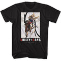 Black Guilty Gear t-shirt featuring Guilty Gear Poster design