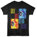 Black Guns N' Roses t-shirt featuring Guns N Roses Use Your Illusion 1991 album design
