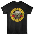 Black Guns N' Roses t-shirt featuring Guns N Roses Bullet design
