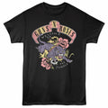 Black Guns N' Roses t-shirt featuring a Color Tattoo design