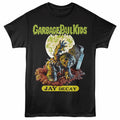 Black Garbage Pail Kids t-shirt featuring a Jay Decay design