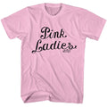 Light pink Grease t-shirt featuring Grease Pink Ladies design