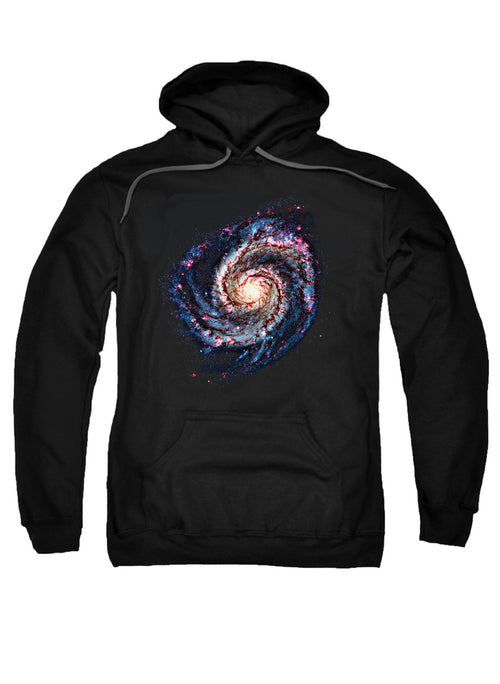 Black Galactic Wanderlust Hoodie