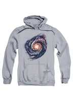 Gray Galactic Wanderlust Hoodie