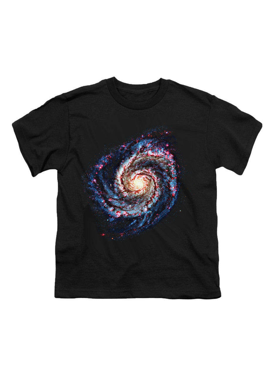 Black Galactic Wanderlust Youth/Toddler T-Shirt