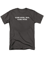 Charcoal Game Over, Man. Game Over T-Shirt