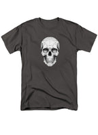Charcoal Geometric Skull T-Shirt