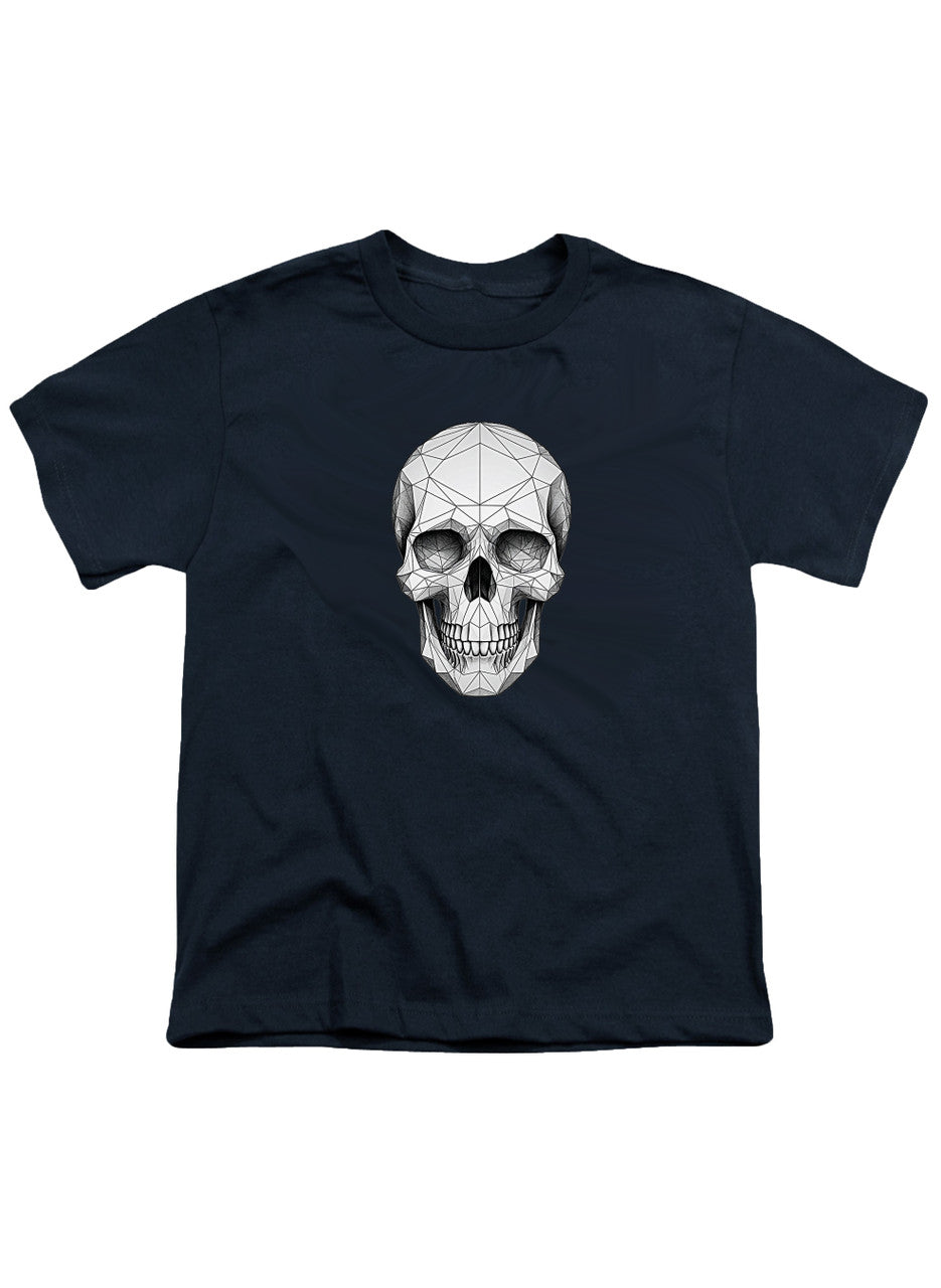 Navy Geometric Skull Youth/Toddler T-Shirt