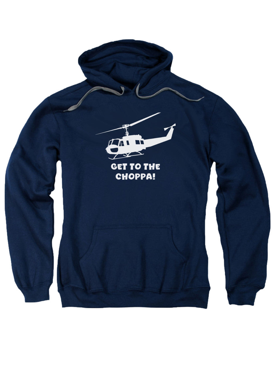 Navy Get to the choppa! Hoodie
