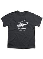 Charcoal Get to the choppa! Youth/Toddler T-Shirt