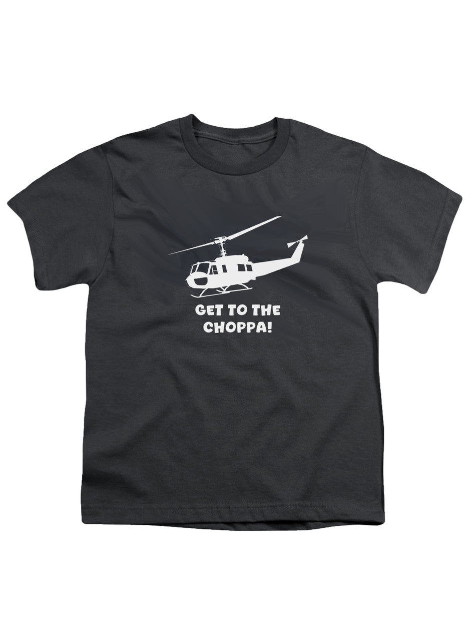Charcoal Get to the choppa! Youth/Toddler T-Shirt