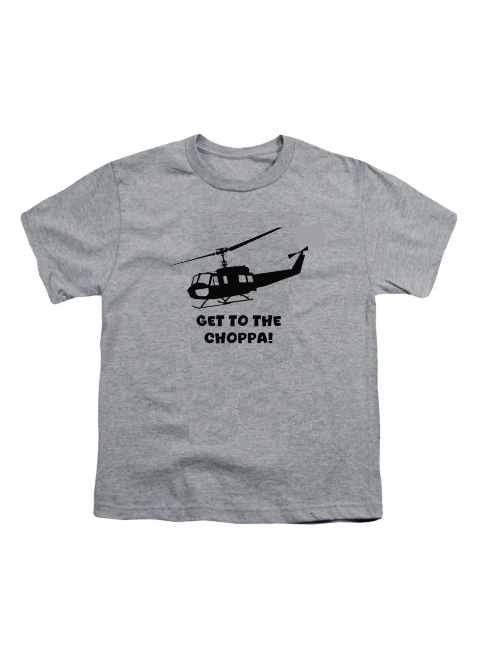 Gray Get to the choppa! Youth/Toddler T-Shirt